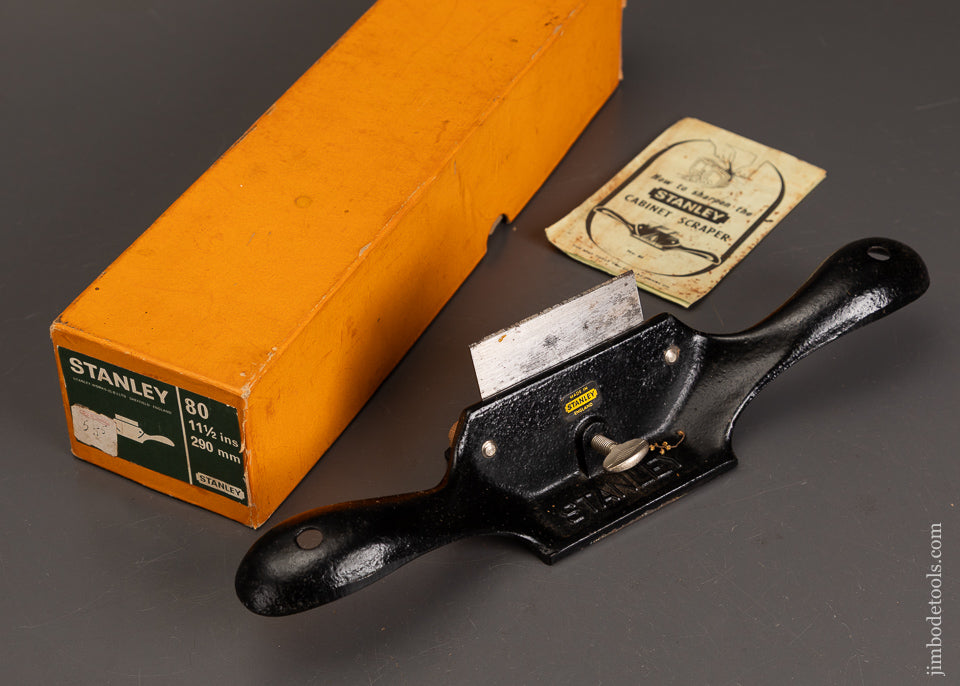 STANLEY-No.-80-Scraper-Plane-Mint-in-Box-121519