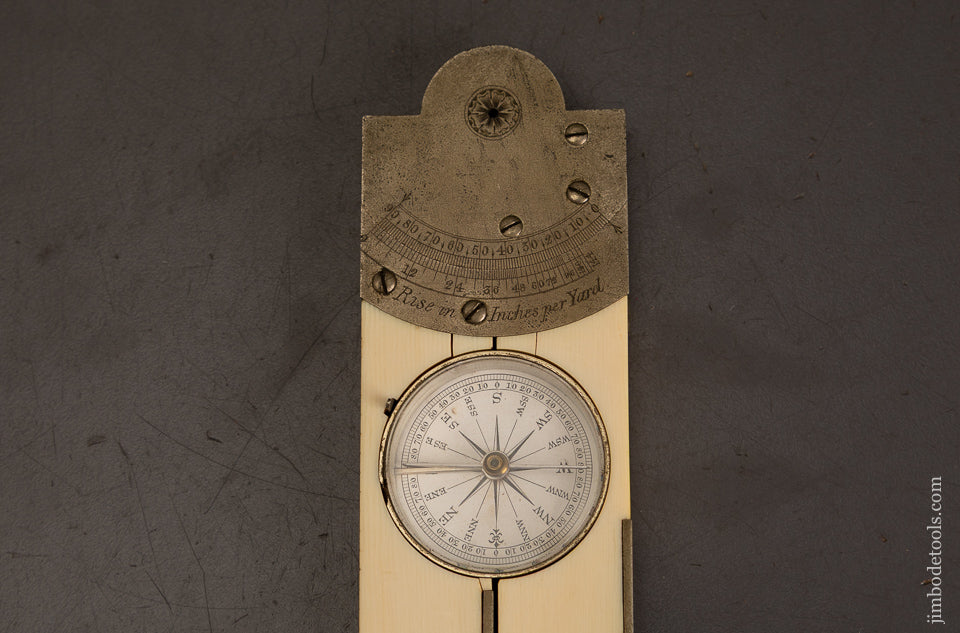 Stunning-Very-Thick-DRING-&-FAGE-Ivory-Inclinometer-121526G-AS-OF-JULY-24