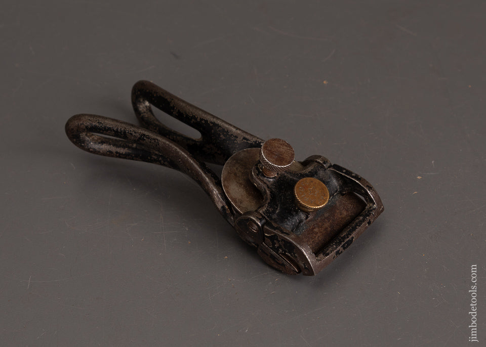 Rare!-MAGNUSON-Patent-May-19,-1891-Folding-Spoke-Shave-121527G