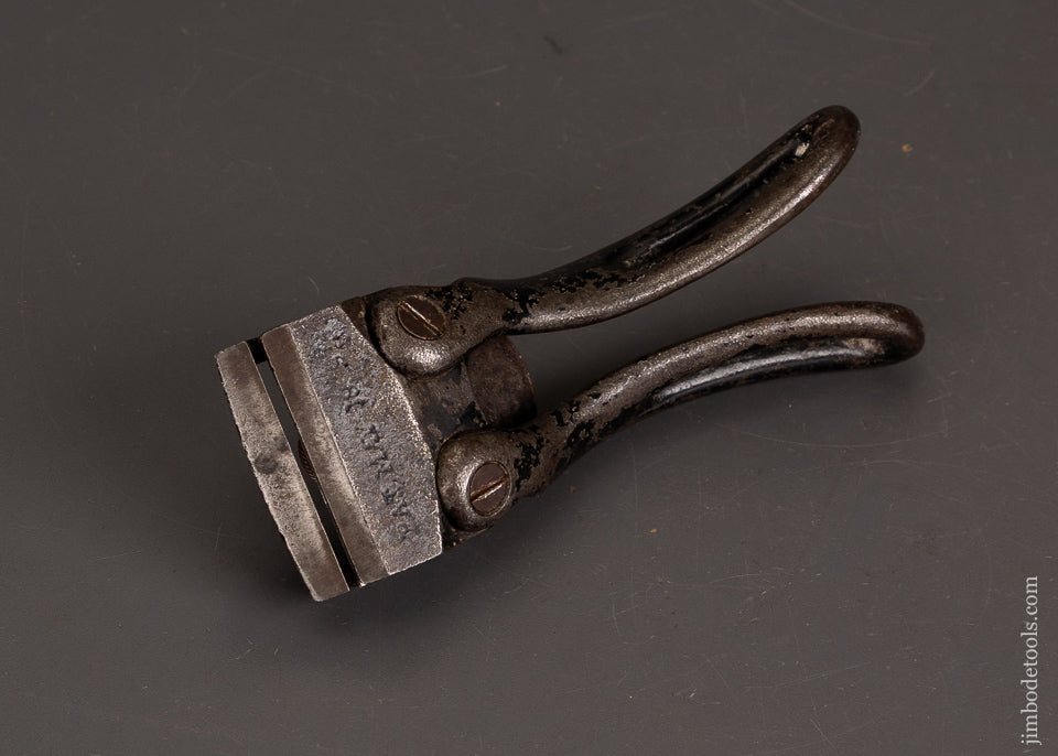Rare!-MAGNUSON-Patent-May-19,-1891-Folding-Spoke-Shave-121527G
