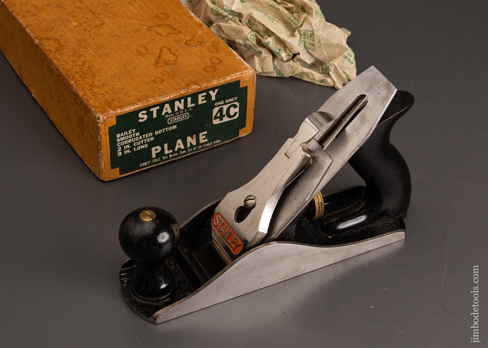 Near-Mint-in-Box-STANLEY-No.-4C-Smooth-Plane-121533