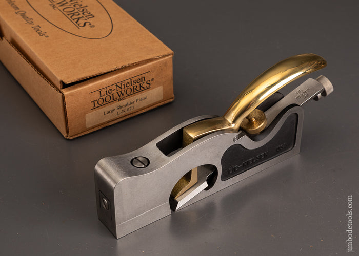 LIE-NIELSEN-No.-073-Large-Shoulder-Plane-Mint-in-Box-121538