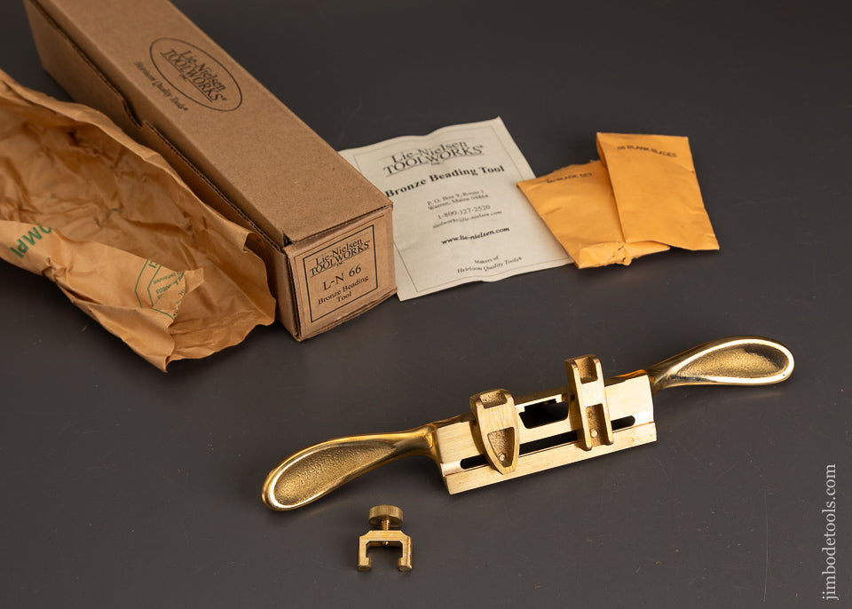 LIE-NIELSEN-No.-66-Hand-Beader-in-Bronze-with-15-Cutters-121540