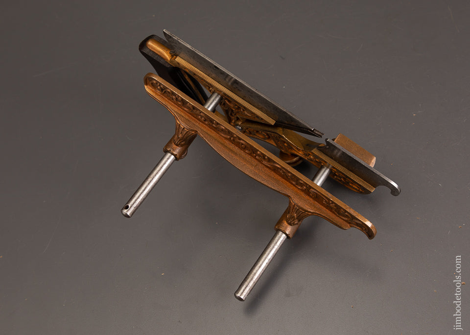 Near-Mint-STANLEY-MILLERS-PATENT-No.-44-Gunmetal-Plow-Plane-121549G-AS-OF-AUG-2