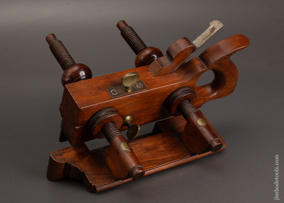 Stunning-Solid-Rosewood-SANDUSKY-(Unmarked)-Plow-Plane-121550G