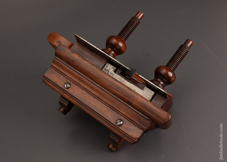 Stunning-Solid-Rosewood-SANDUSKY-(Unmarked)-Plow-Plane-121550G