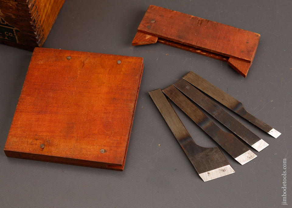 Near-Mint-&-100%-Complete-STANLEY-No.-44-Dovetail-Plane-Original-Chestnut-Box-121551-AS-OF-JULY-15