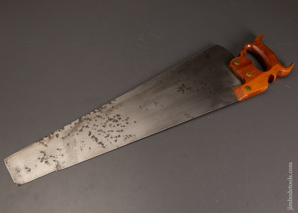 Near New Old Stock DISSTON No. 12 London Spring Hand Saw - 121562