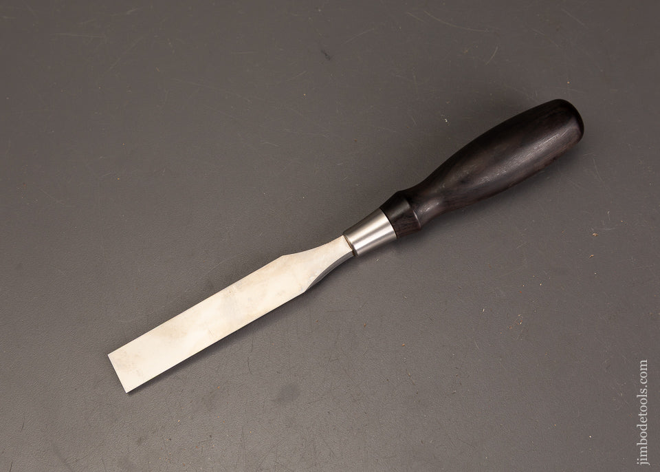 BLUE-SPRUCE-TOOL-WORKS-3/4-Inch-Bench-Chisel-with-African-Blackwood-Handle-Mint-121565