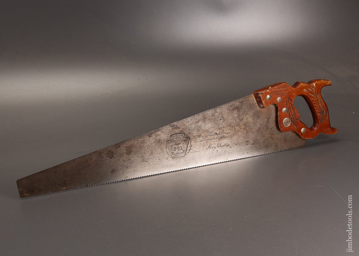 Extra-Fine-DISSTON-No.-D-23-Hand-Saw-Straight-&-Sharp-121573