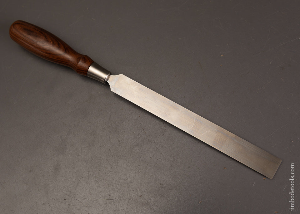 BLUE-SPRUCE-TOOL-WORKS-Mint-Unused-3/4-Inch-Paring-Chisel-with-Cocobolo-Handle-121593