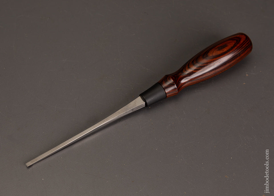 BLUE-SPRUCE-TOOL-WORKS-1/8-Bench-Chisel-with-Cocobolo-Handle-Mint-121597
