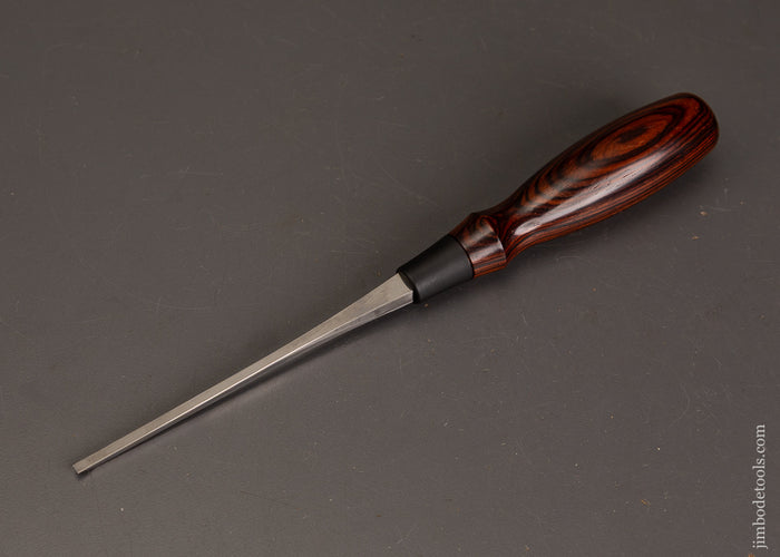 BLUE-SPRUCE-TOOL-WORKS-1/8-Bench-Chisel-with-Cocobolo-Handle-Mint-121597