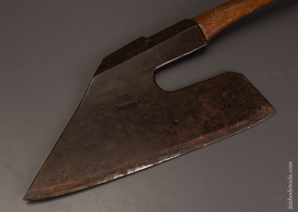 Unheard-Of-MATCHEDPAIR-18th-Century-Pennsylvania-Goose-Wing-Axes-Right-&-Left-by-W.-ADDAMS-121600G-AS-OF-AUG-9