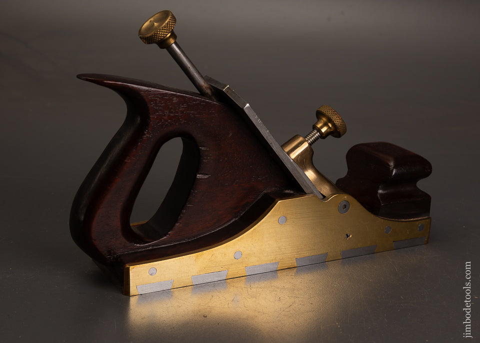 Fantastic-Gunmetal-Dovetailed-Mahogany-Infill-Smooth-Plane-ST.-JAMES-BAY-TOOL-CO.-121606