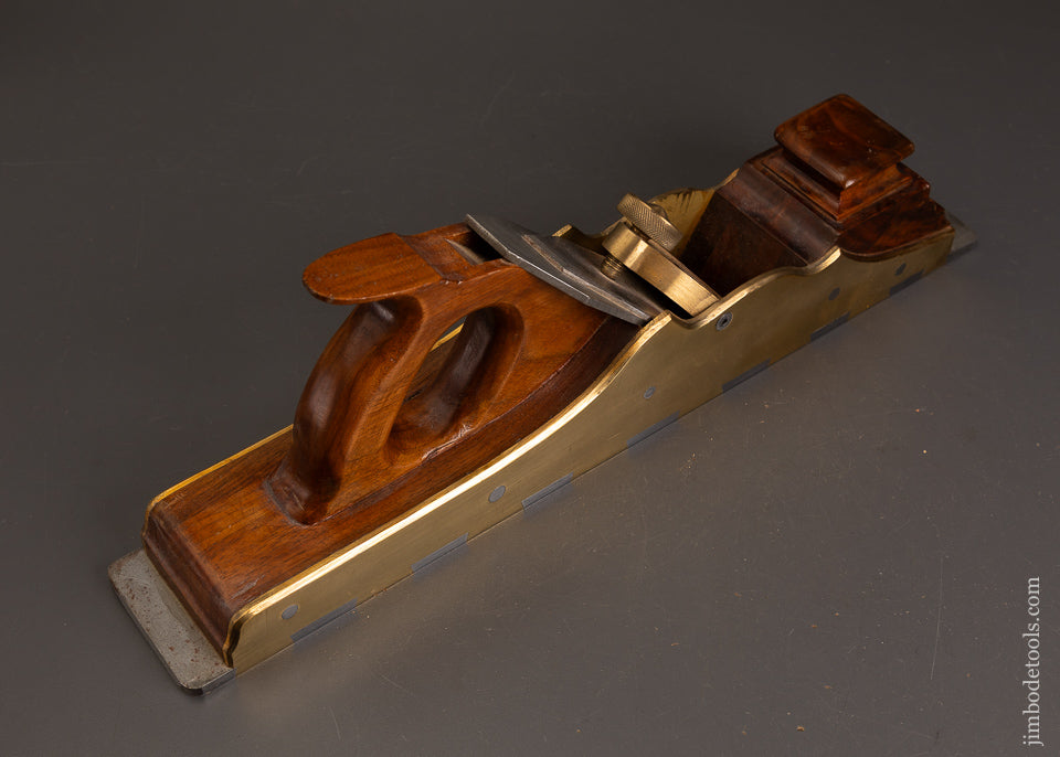 Awesome-17-1/2-Inch-Gunmetal-Dovetailed-Infill-Jointer-Plane-121607