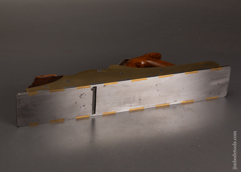 Awesome-17-1/2-Inch-Gunmetal-Dovetailed-Infill-Jointer-Plane-121607