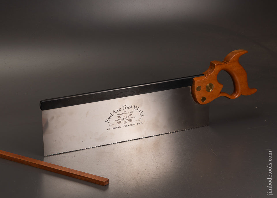 Near-Mint-&-Unused-BAD-AXE-TOOL-WORKS-16-Inch-Back-Saw-121615