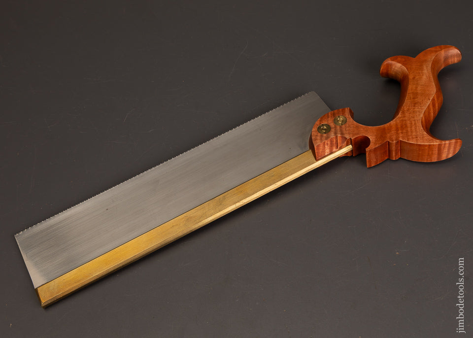 Discontinued-Tiger-Maple-LIE-NIELSEN-Brass-Back-Dovetail-Saw-121616