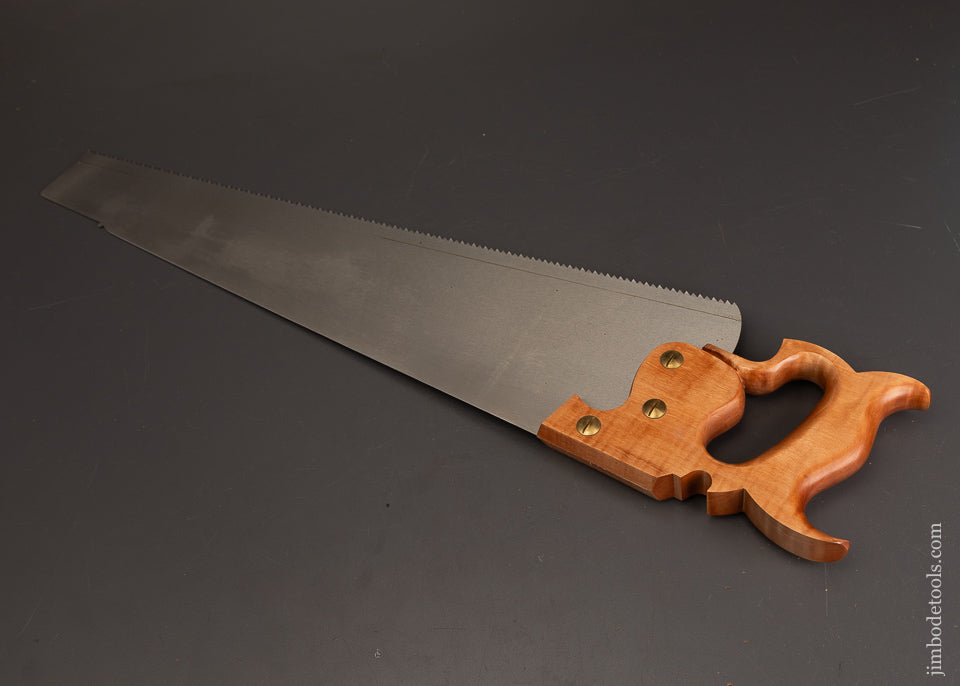 Discontinued-LIE-NIELSEN-Tiger-Maple-Panel-Saw-with-Sheath-121618-AS-OF-AUG-7