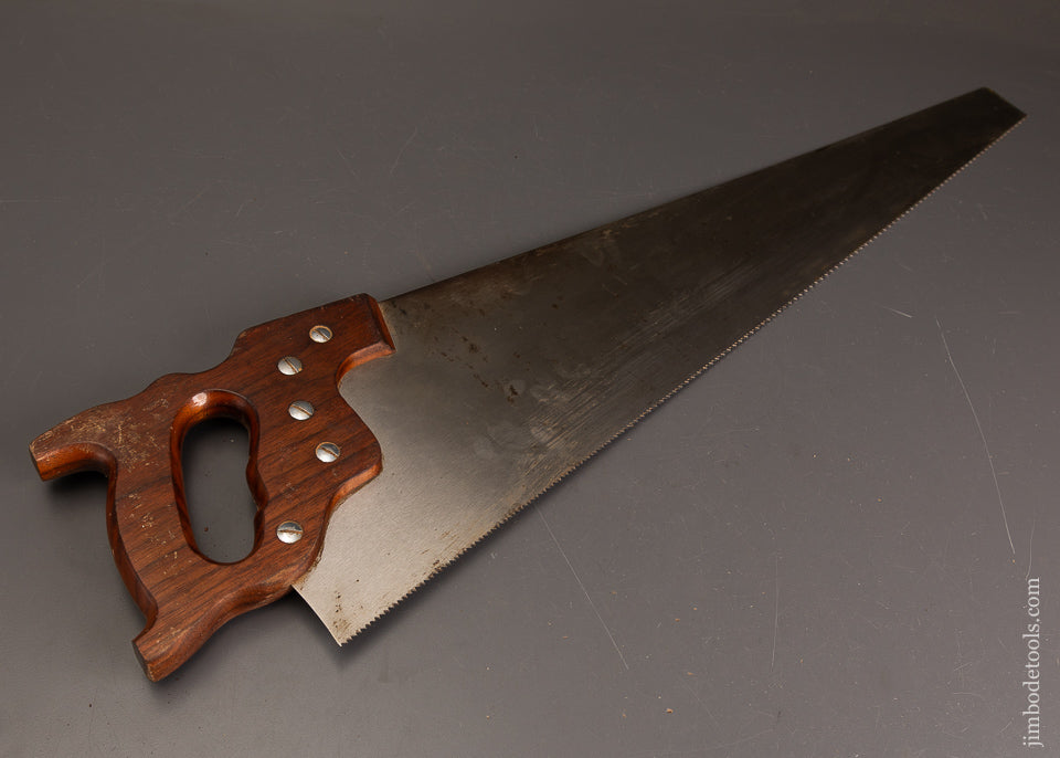 Extra-Fine-DISSTON-No.-95-Hand-Saw-with-Mahogany-Handle-121641