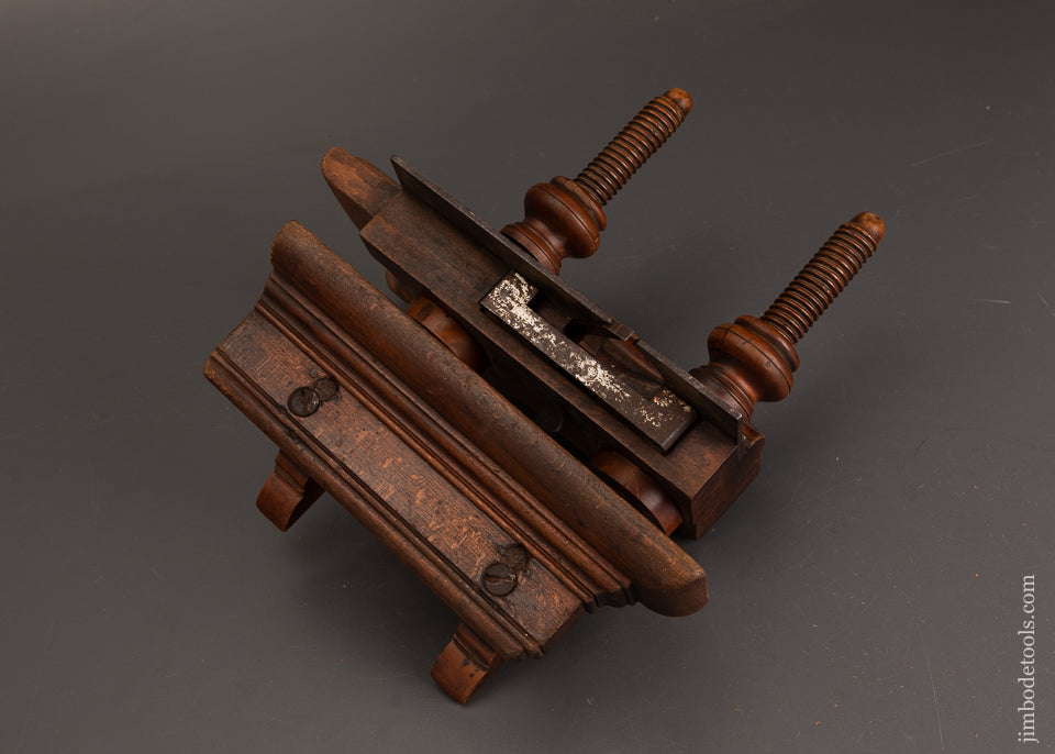 Fine-E.-CALDWELL-BALTIMORE-Screw-Arm-Plow-Plane-121666