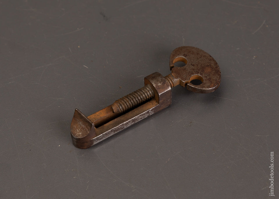 Early-Hand-Forged-Flintlock-Rifle-Mainspring-Vise-121676
