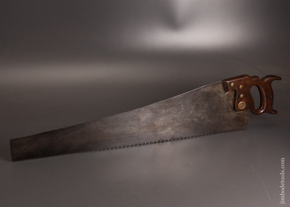 Good-User-Straight-&-Sharp-DISSTON-No.-D-8-Hand-Saw-121681