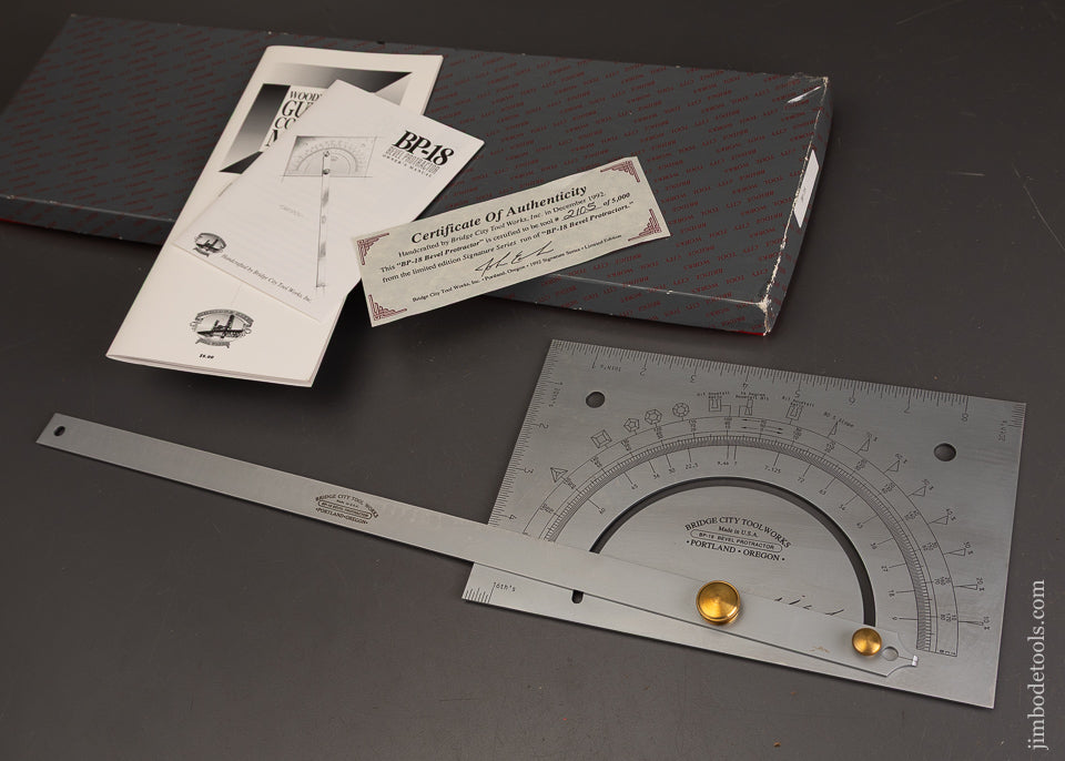 Mint-in-Box-BRIDGE-CITY-TOOL-WORKS-BSE-36-Bevel-Edge-24-Inch-121692
