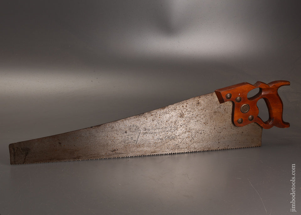 Extra-Fine-DISSTON-No.-D-8-Thumb-Hole-Hand-Saw-121711