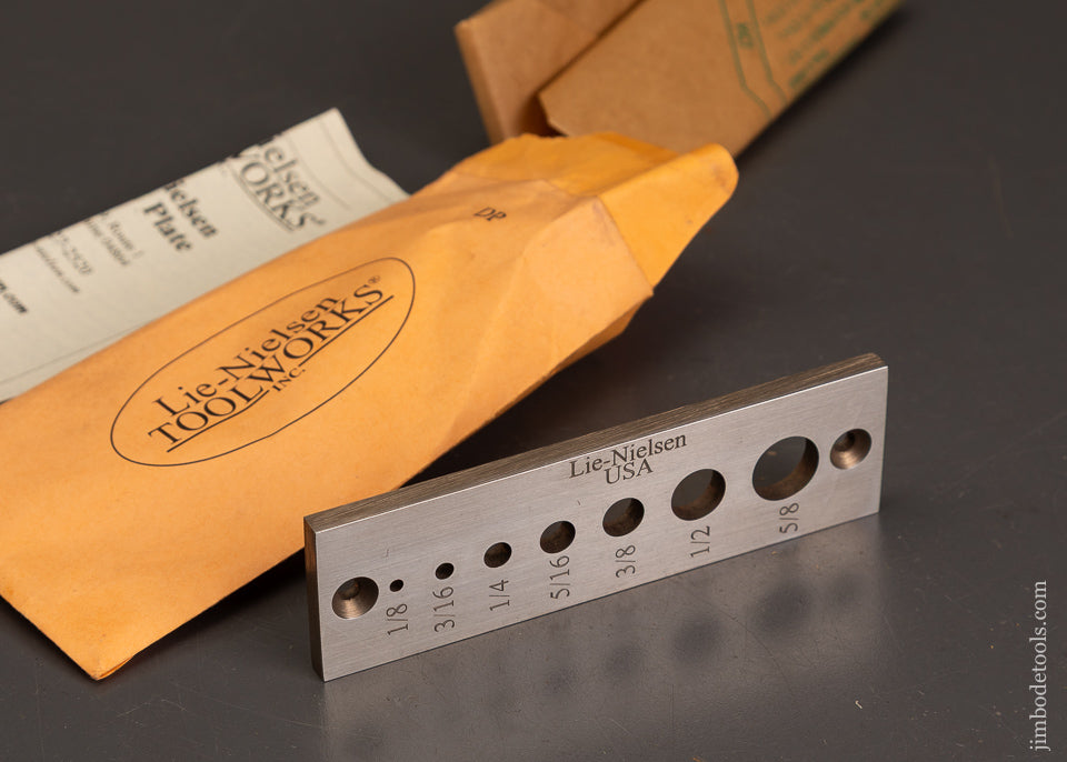 Mint-in-Wrapper-LIE-NIELSEN-Dowel-Plate-121717
