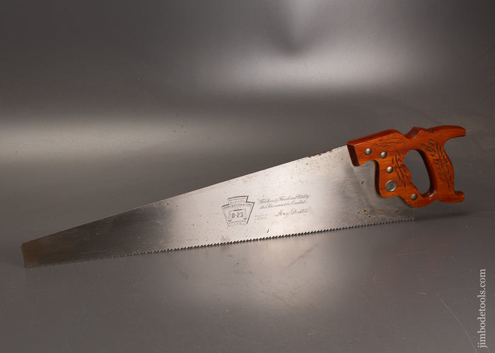New-Old-Stock-DISSTON-No.-D-23-Hand-Saw-121726