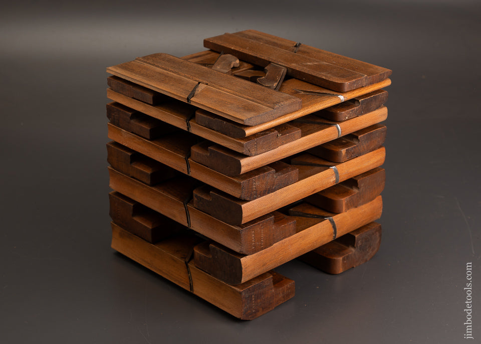 Excellent-Complete-Set-of-18-Hollow-&-Round-Moulding-Planes-SKEWED!-121756-AS-OF-AUG-17