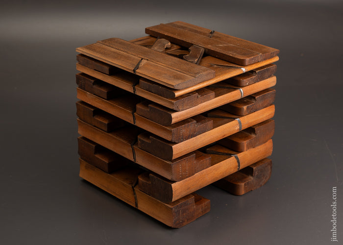 Excellent-Complete-Set-of-18-Hollow-&-Round-Moulding-Planes-SKEWED!-121756-AS-OF-AUG-17