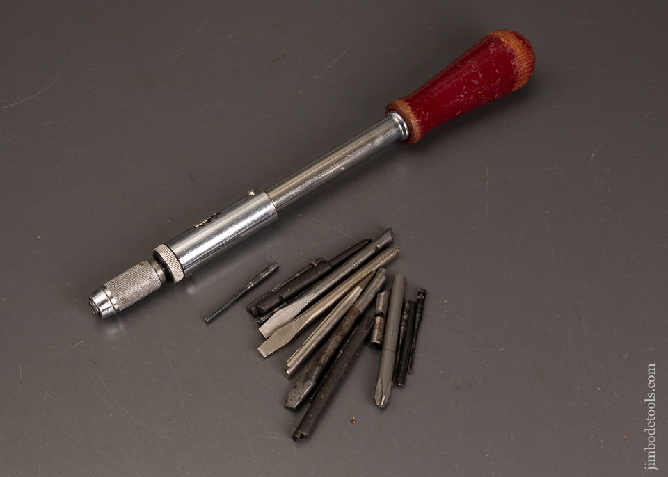 YANKEE-No.-130A-Drill-Driver-with-14-Bits-&-Adapter-121759