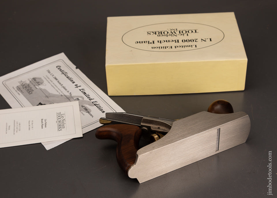 LIE NIELSEN No. LN2000 (No. 602 Size)-Limited-Edition-Smooth-Plane-Mint-in-Box-121772-AS-OF-AUG-25