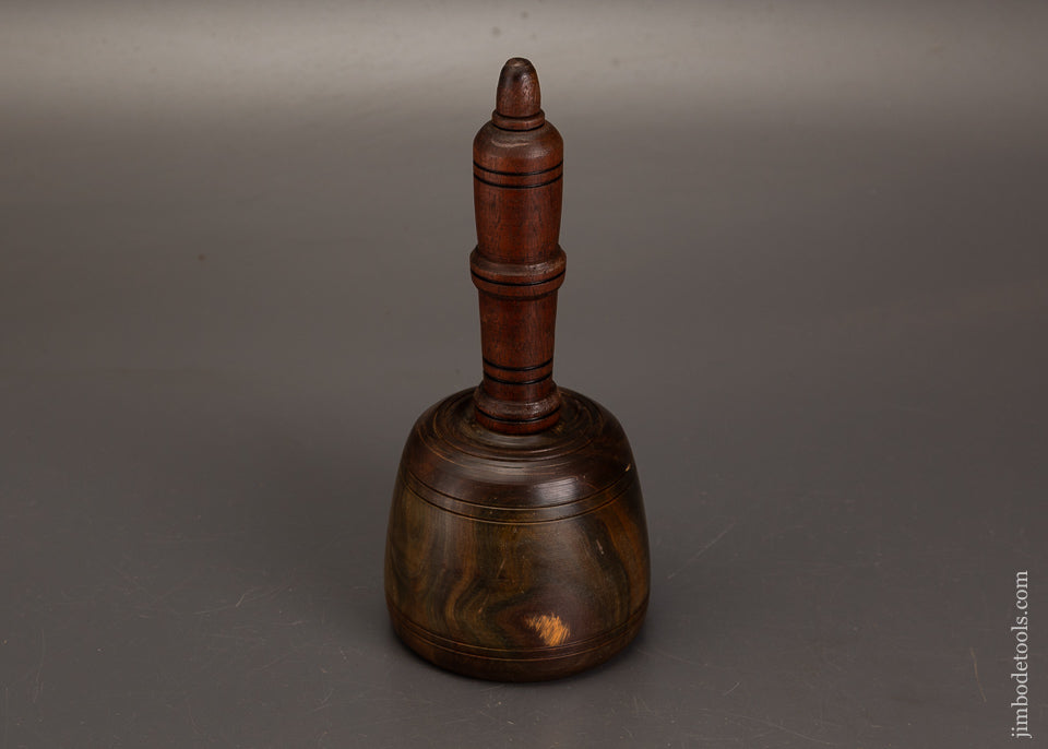Stunning-2-Pound-Ounce-Fancy-Lignum-Vitae-English-Carving-Mallet-121776