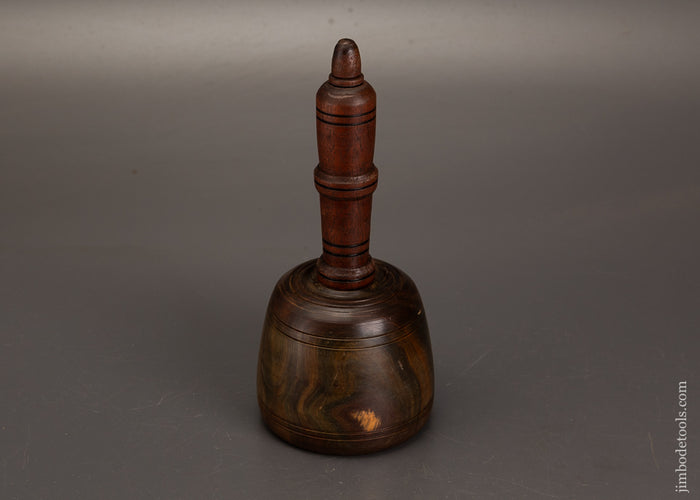 Stunning-2-Pound-Ounce-Fancy-Lignum-Vitae-English-Carving-Mallet-121776
