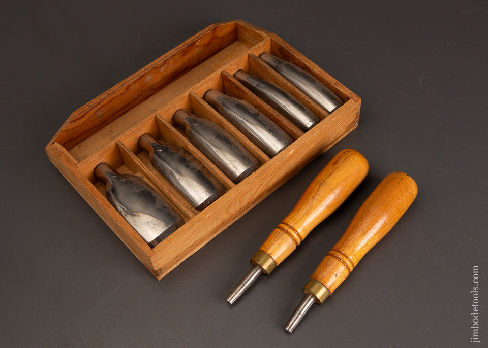 Set-of-ADAMS-&-NELSON-Interchangeable-Handle-Gouges-121794