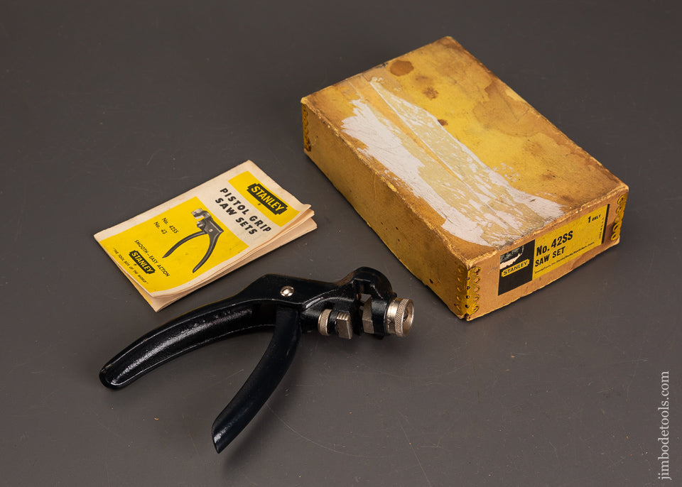 STANLEY-No.-42SS-Saw-Set-Mint-in-Box-121805