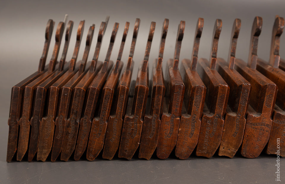 Amazing-Set-of-23-Hollow-&-Round-Planes-by-IOHN-GREEN-Ca.-1768-1808-121818-AS-OF-AUG-18