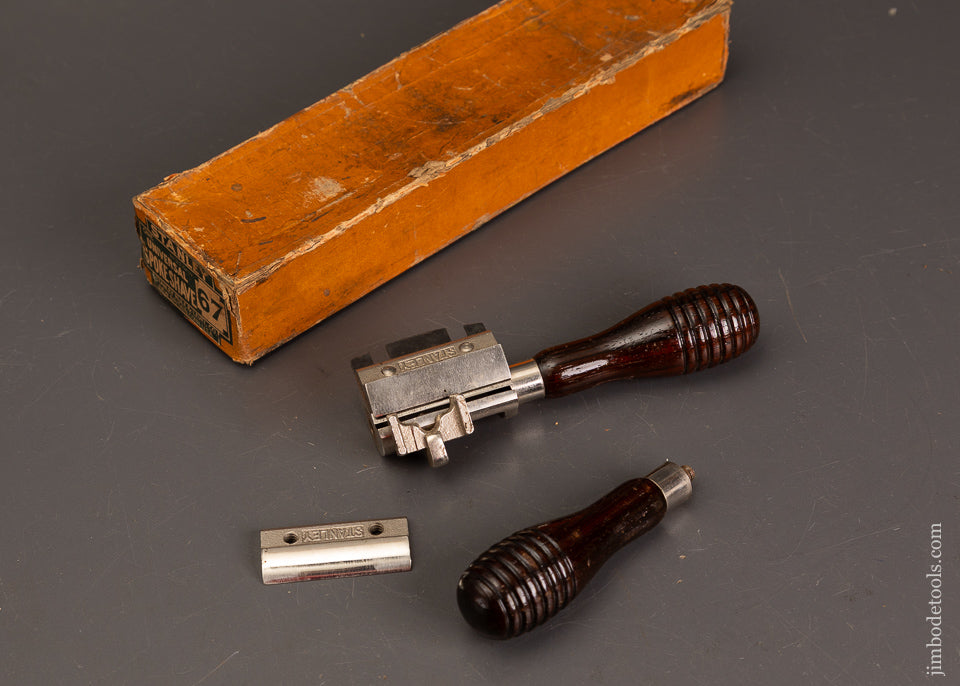 STANLEY-No.-67-Spoke-Shave-Mint-in-Box-with-Both-Round-&-Flat-Bottoms-&-Fence-121825
