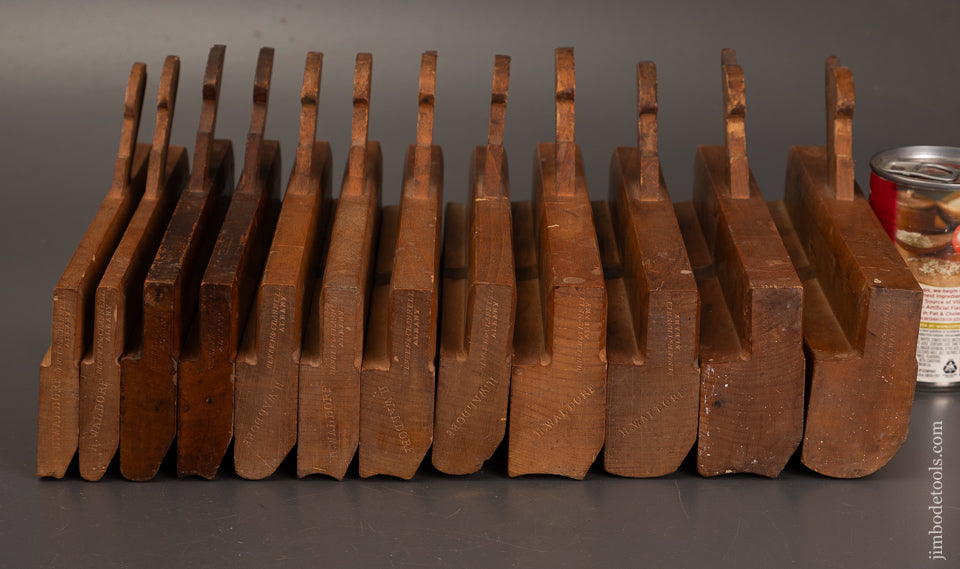 Small-Working-Set-of-12-Hollow-&-Round-Moulding-Planes-by-BENSON-&-CRANNELL-ALBANY-121826