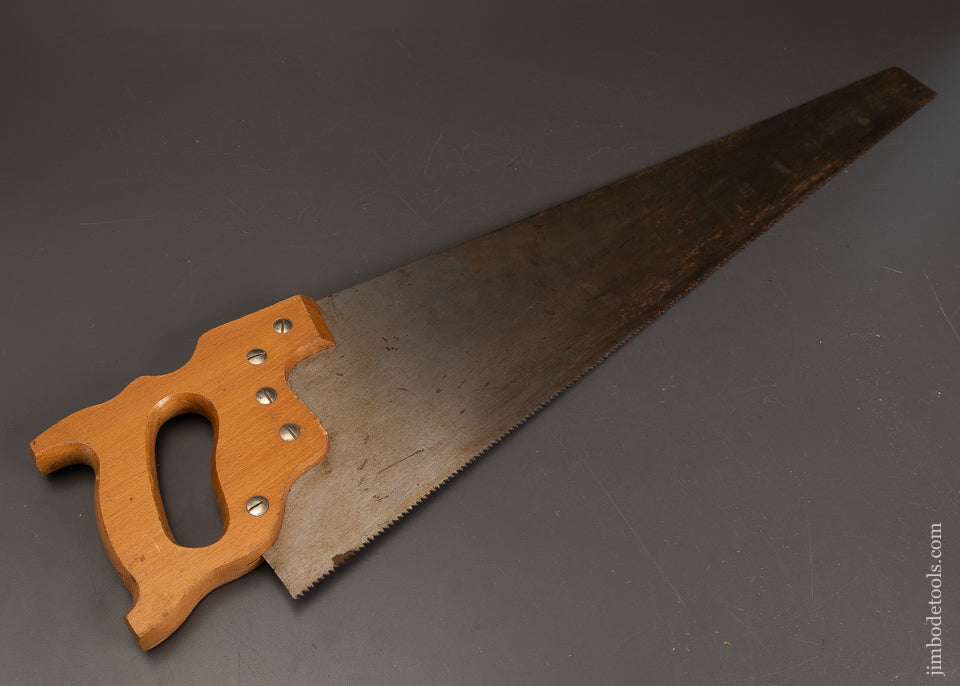 Fine-Little-Used-DISSTON-No.-D-23-Hand-Saw-121833