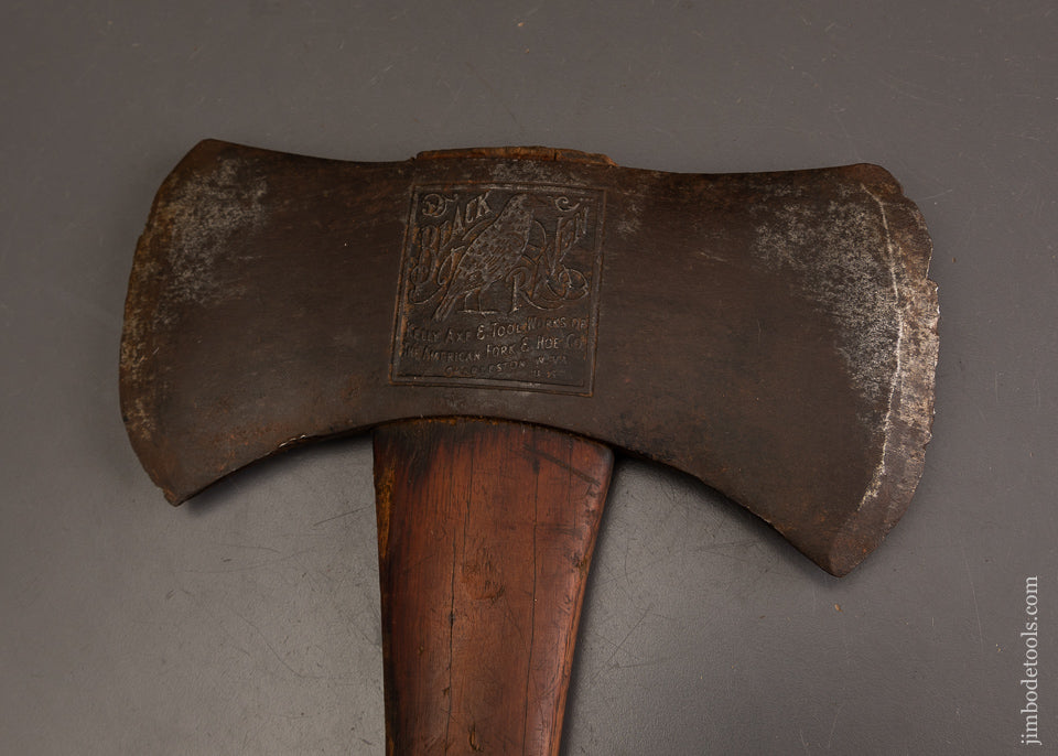 Crisp-KELLY-BLACK-RAVEN-Embossed-Double-Bit-Axe-121841-AS-OF-SEPT-9