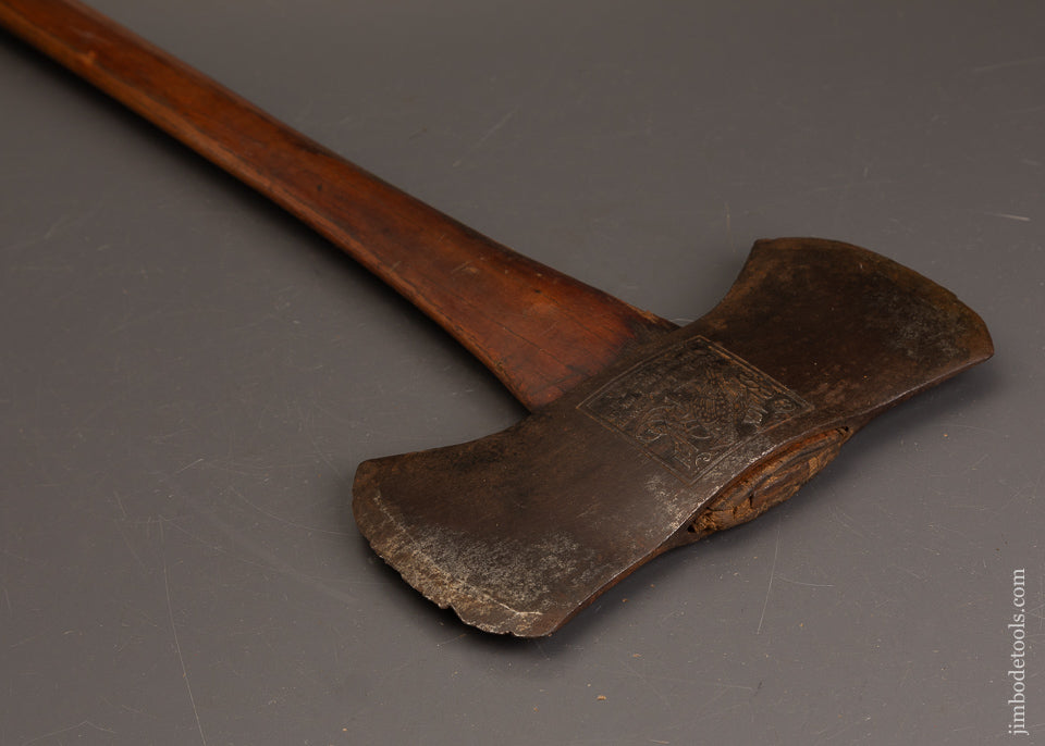 Crisp-KELLY-BLACK-RAVEN-Embossed-Double-Bit-Axe-121841-AS-OF-SEPT-9
