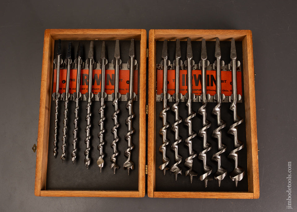 Complete-Set-of-IRWIN-Auger-Bits-in-Original-Box-121861