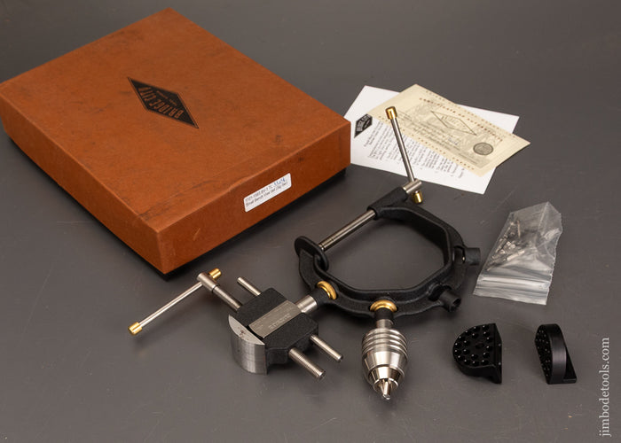 BRIDGE-CITY-TOOL-WORKS-BV-1-Bench-Vise-Set-Mint-in-Box-121872