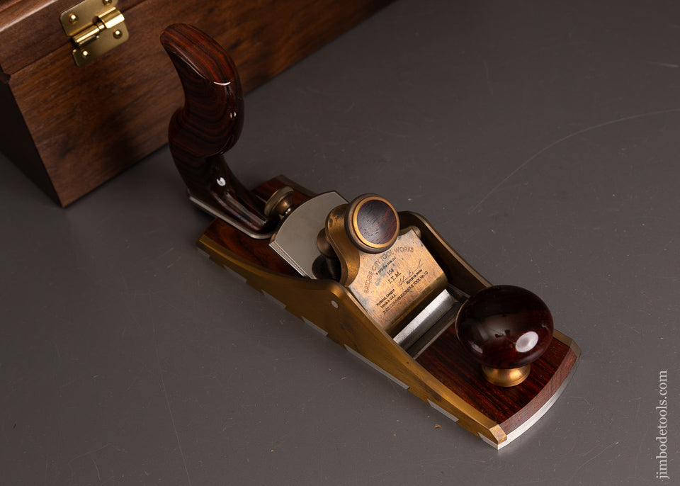 BRIDGE-CITY-TOOL-WORKS-No.-CT-10-Low-Angle-Bench-Plane-Mint-in-Box-121894-AS-OF-SEPT-22