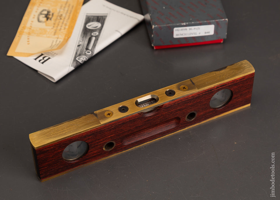 BRIDGE-CITY-TOOL-WORKS-BL-9-Bench-Level-in-Original-Box-121897